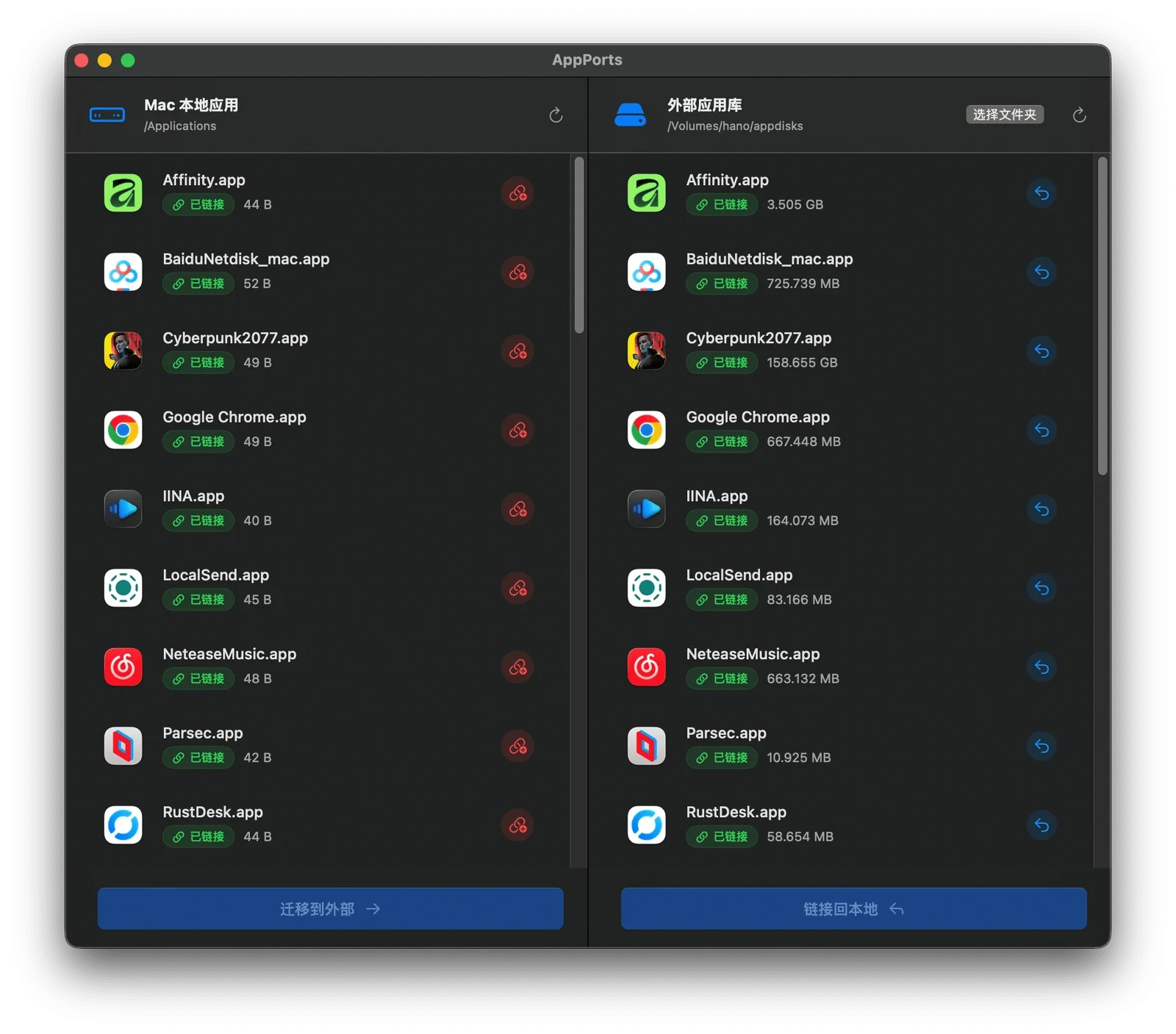 AppPorts
