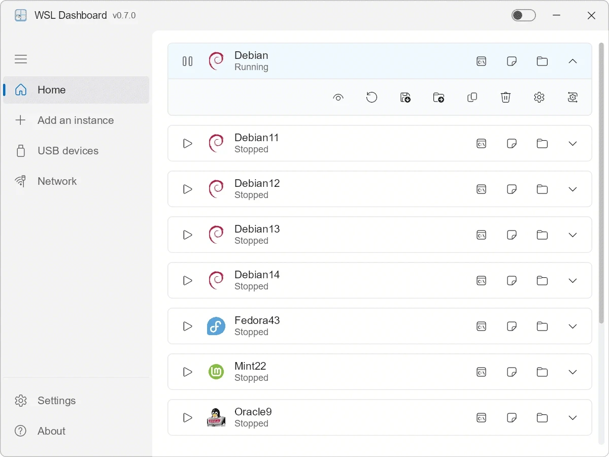 wsl-dashboard