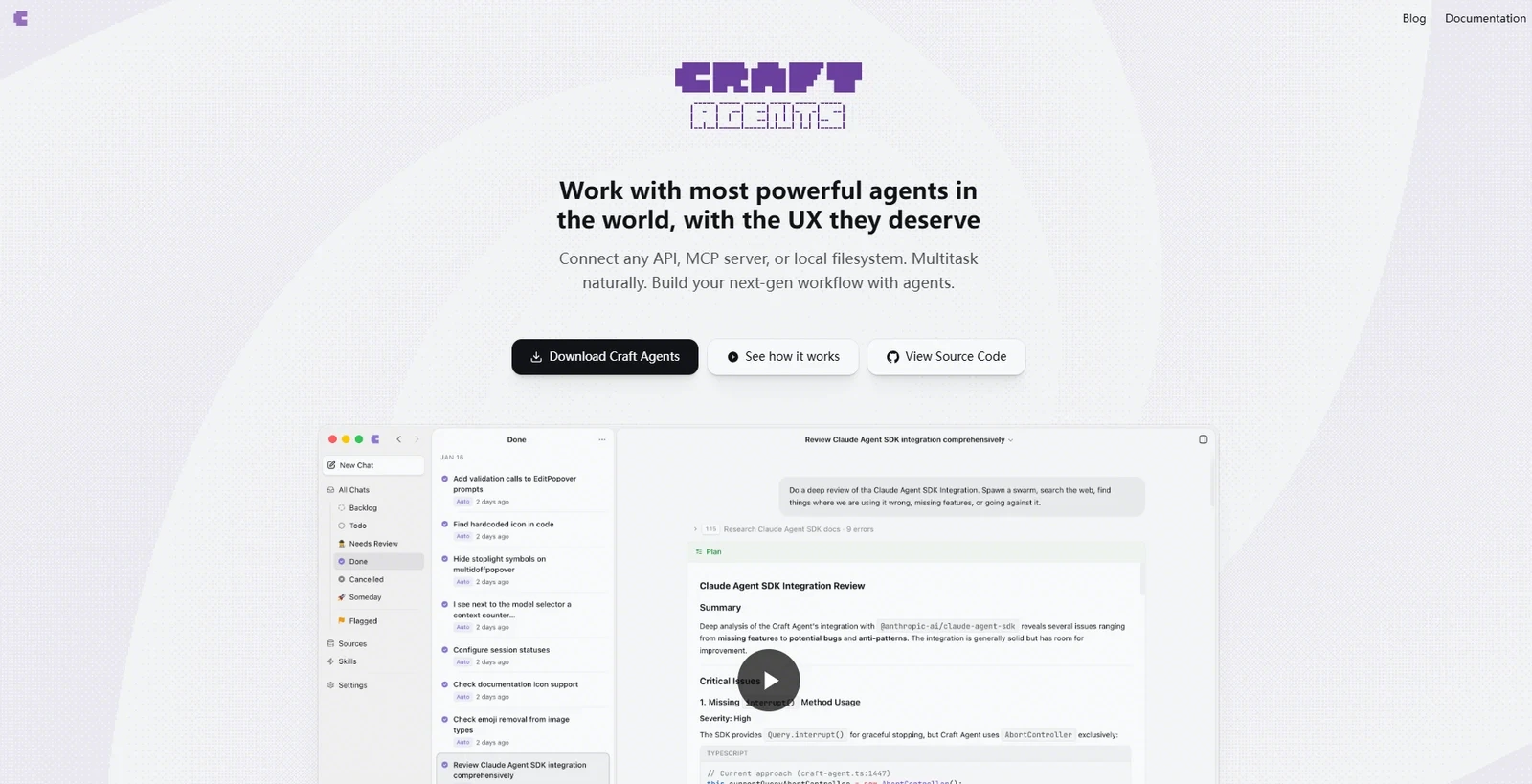 Craft Agents