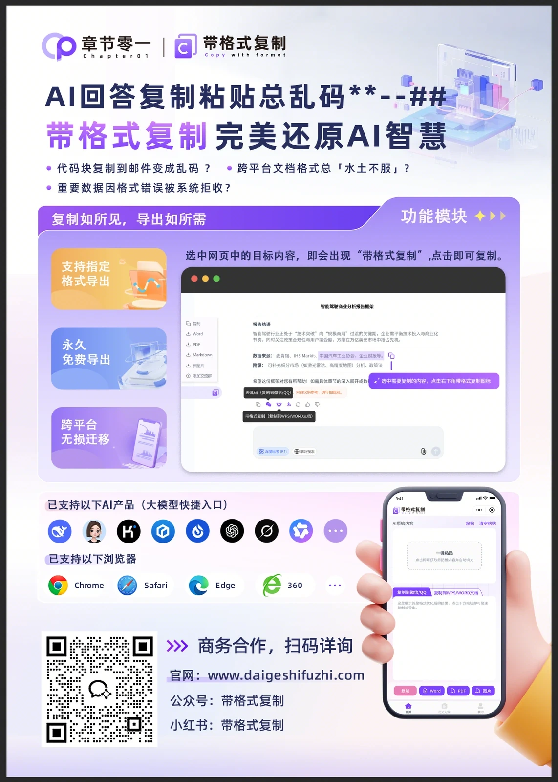 带格式复制