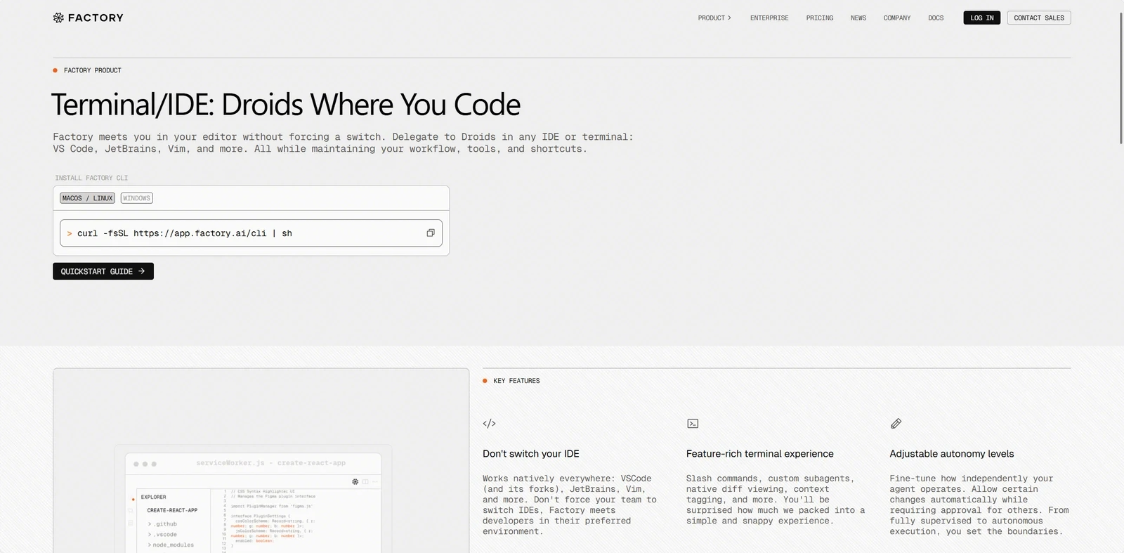 Droid CLI