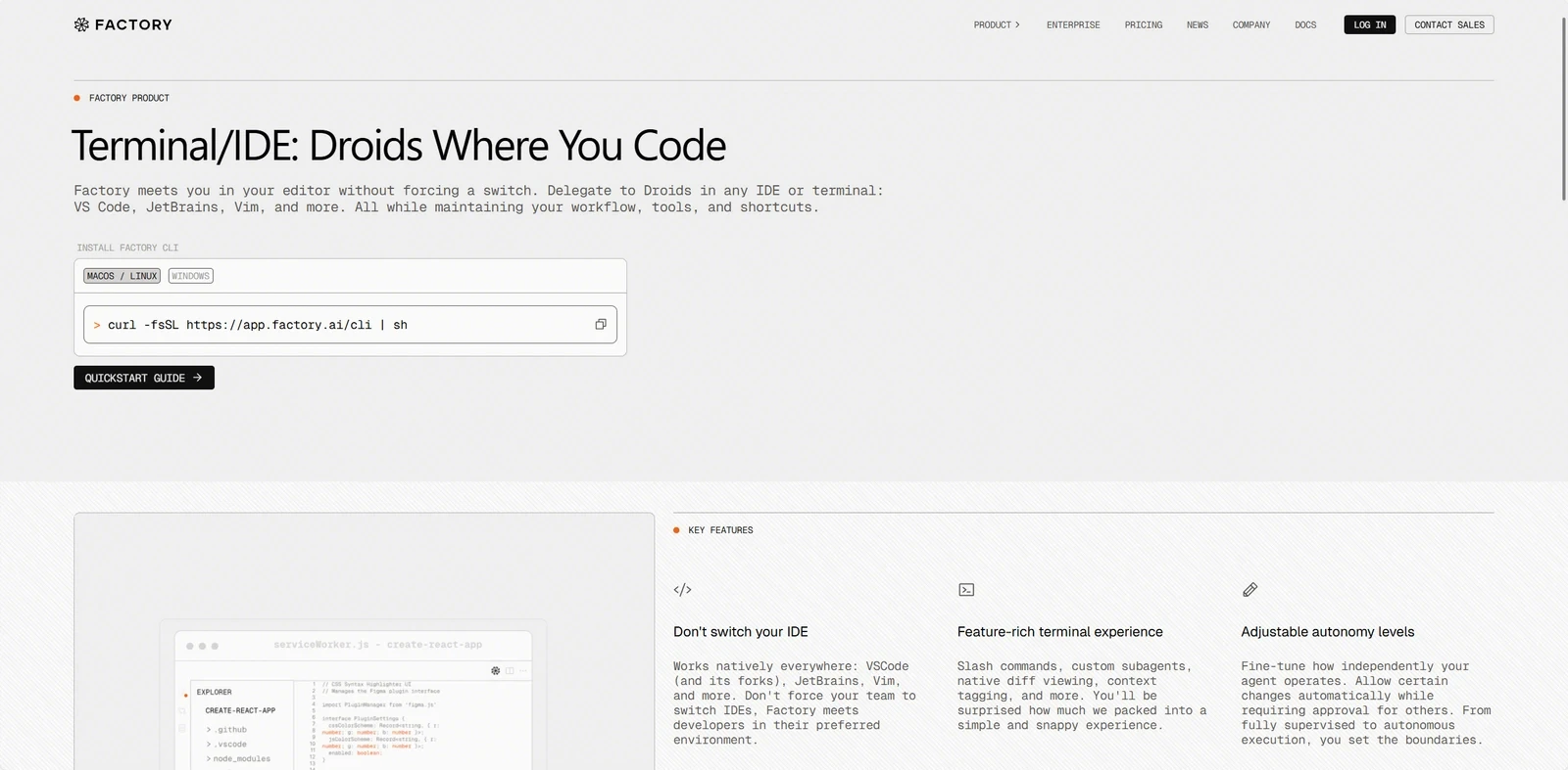 Droid CLI
