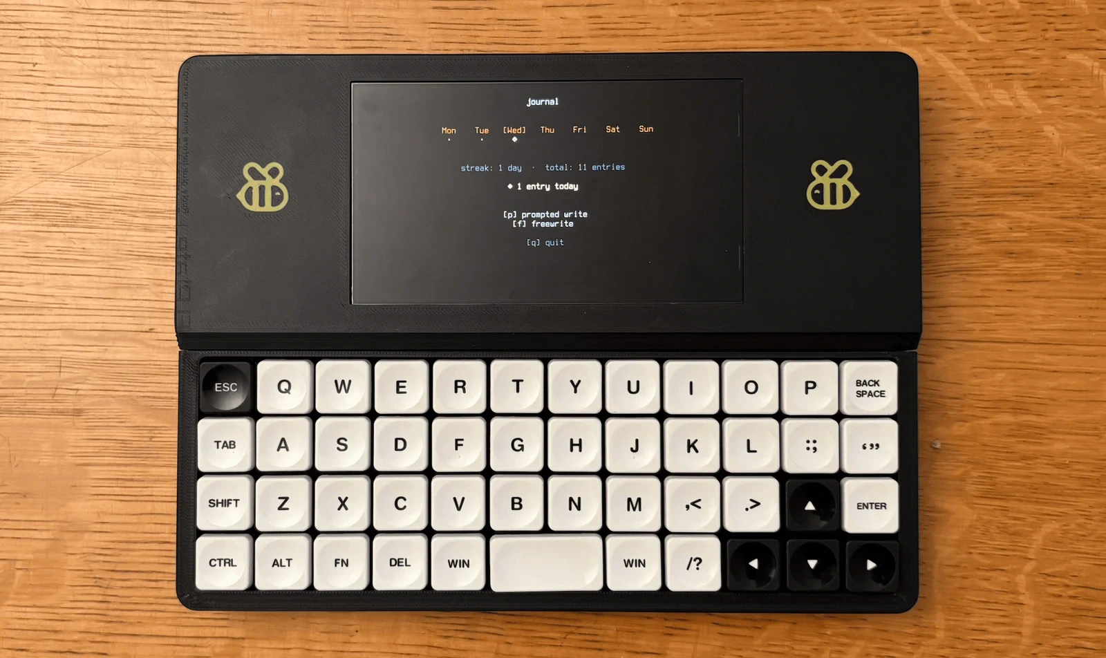 bee-write-back 数字打字机
