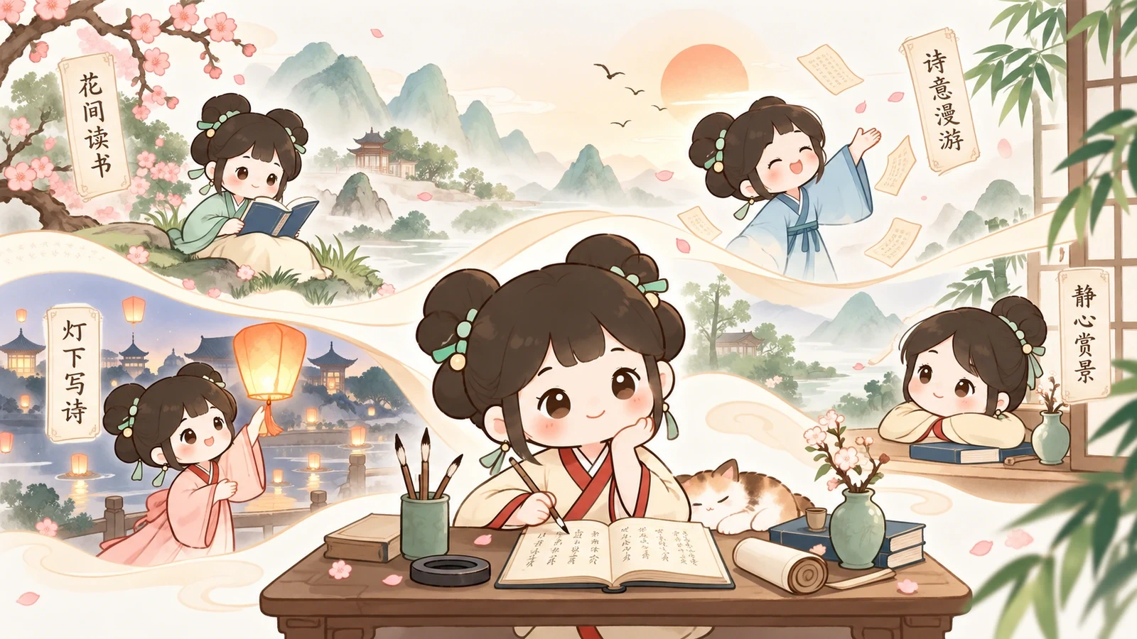 冉冉诗词韵
